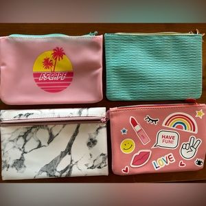 Ipsy Cosmetic pouches